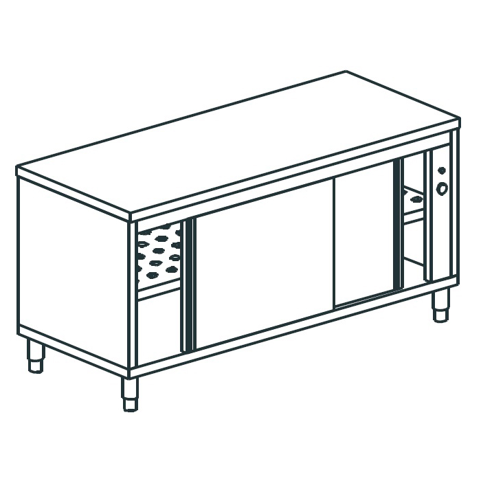 картинка Стол тепловой Apach Chef Line LHC722SH2