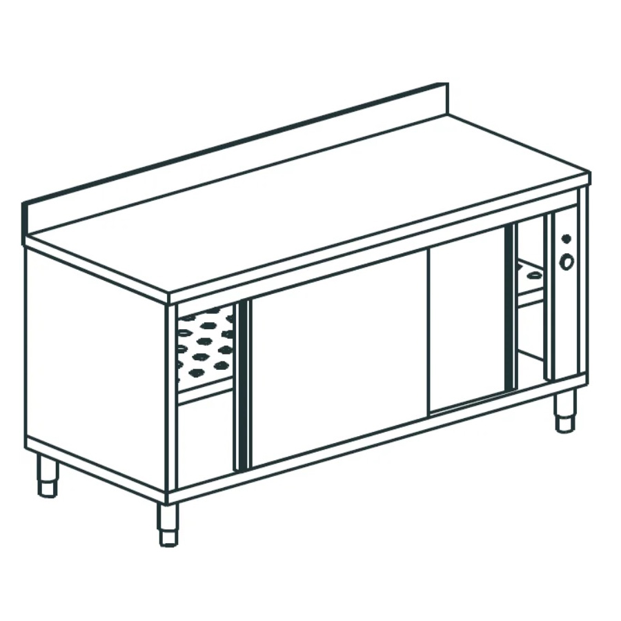 Стол тепловой Apach Chef Line LHC720SH2U