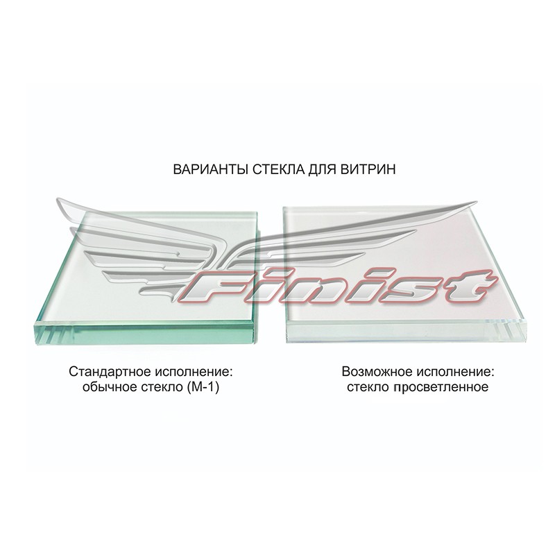 Напольная холодильная витрина-горка FINIST ELEGY INOX Ei2/1060 нержавеющая сталь