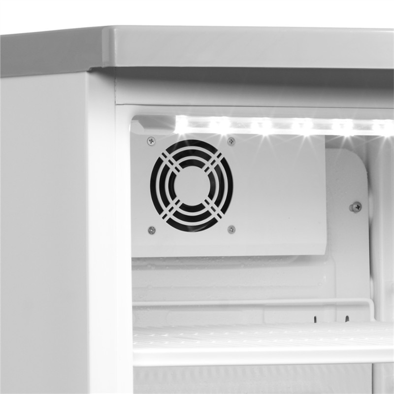 Шкаф холодильный со стеклом Tefcold BC85 W/FAN