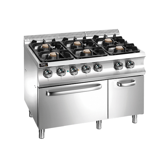 Плита газовая 700 серии Apach Chef Line GLRRG117FE