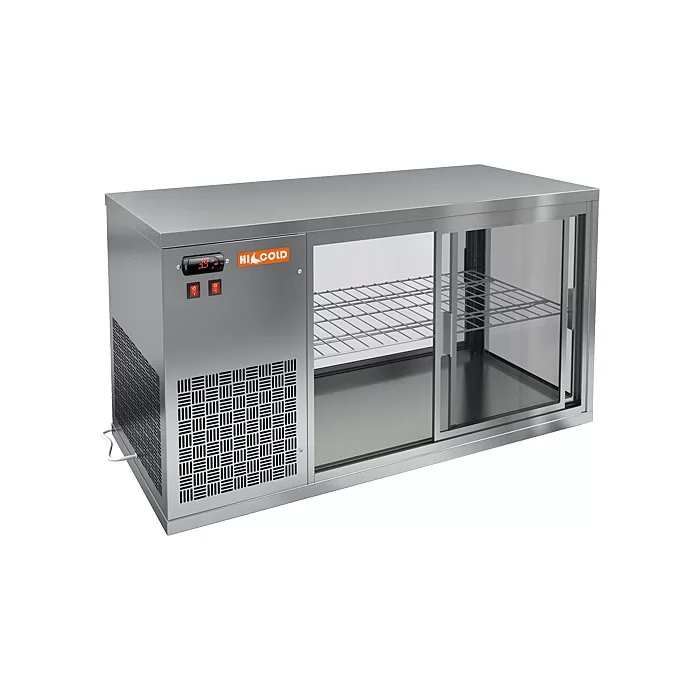 Настольная холодильная витрина HICOLD VRL 1300 L